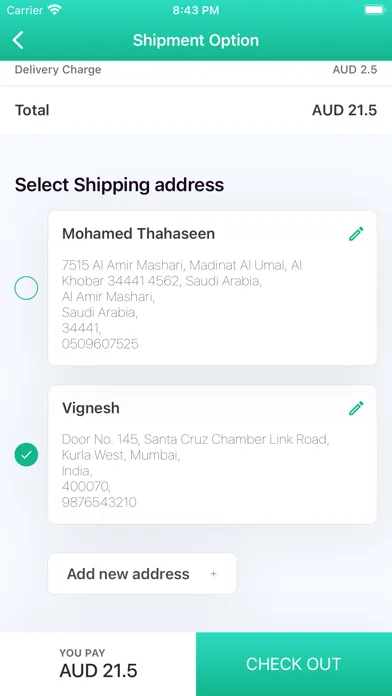 Tangkapan layar Tradly Platform - Prototype