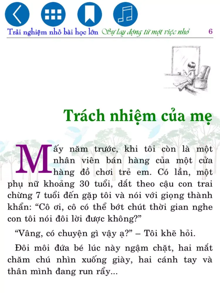 تصاویر Trải nghiệm 7 – Sự lay động từ một việc nhỏ iPad 