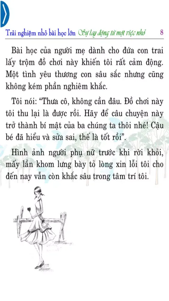 تصاویر Trải nghiệm 7 – Sự lay động từ một việc nhỏ