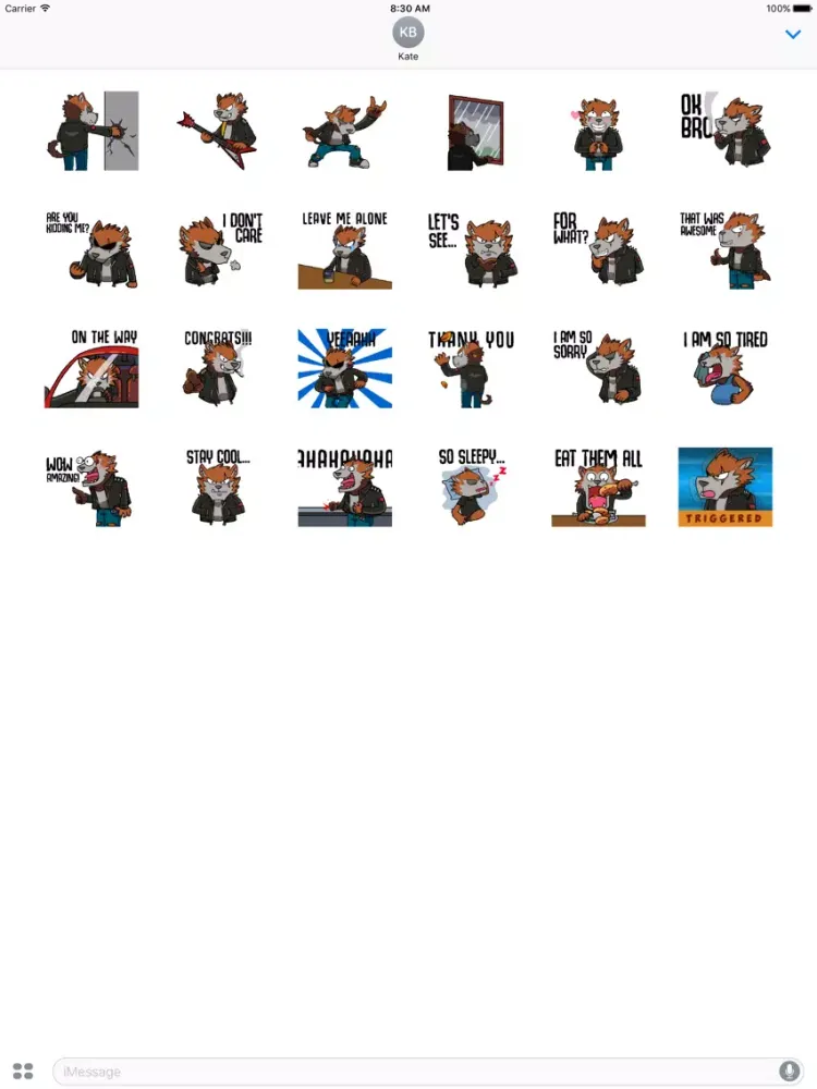 Screenshot di Wild Wolf Man Love Rock n Roll iPad 