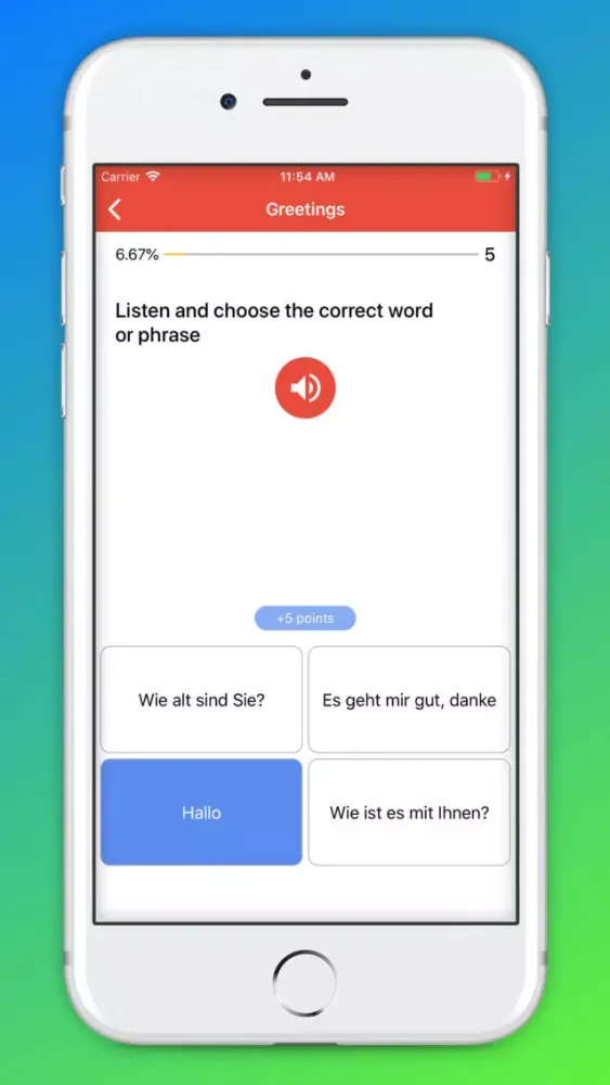 Zrzuty ekranu German Daily - Smart Choice