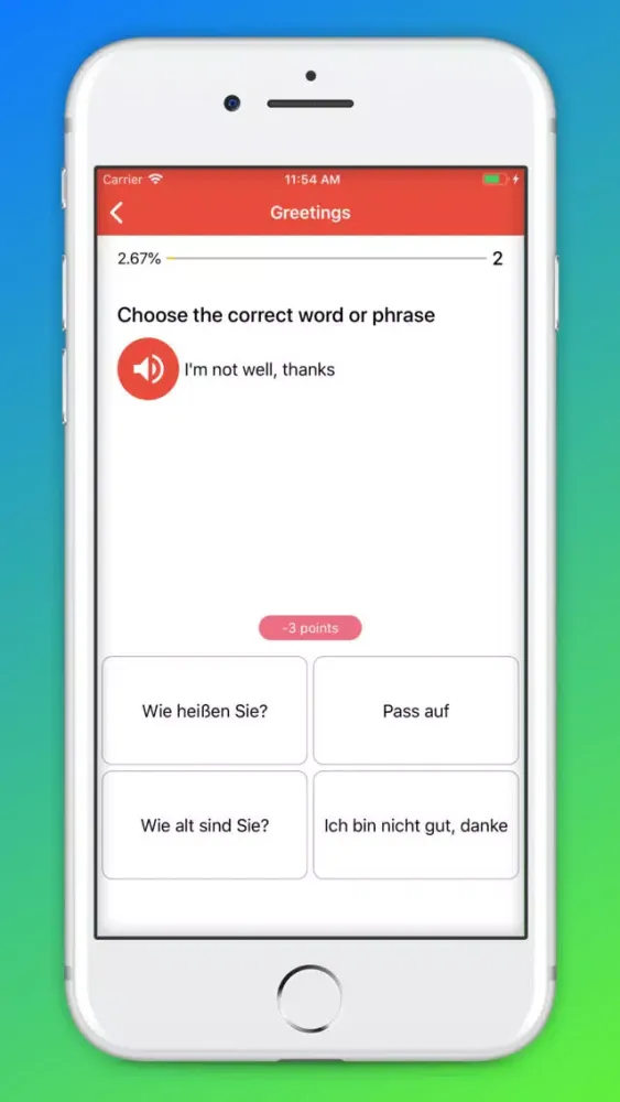Zrzuty ekranu German Daily - Smart Choice