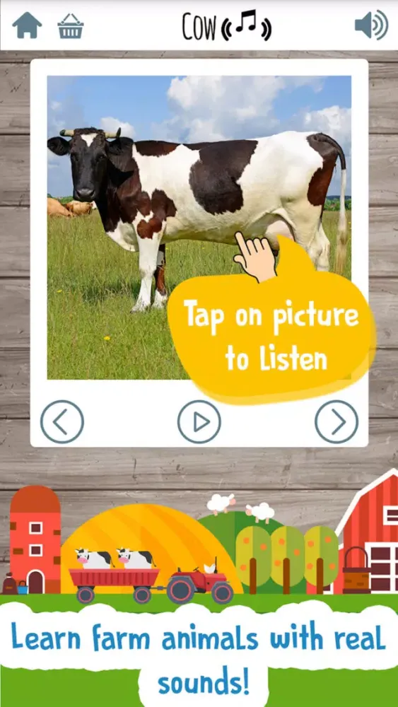Captures d'écran de Kids Farm Game: Preschool