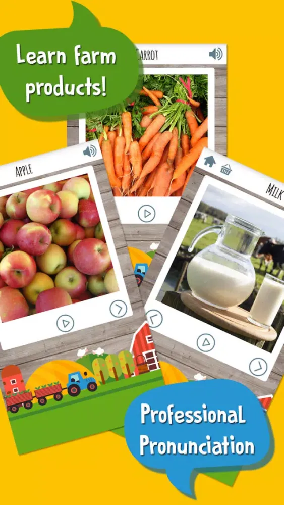 Captures d'écran de Kids Farm Game: Preschool