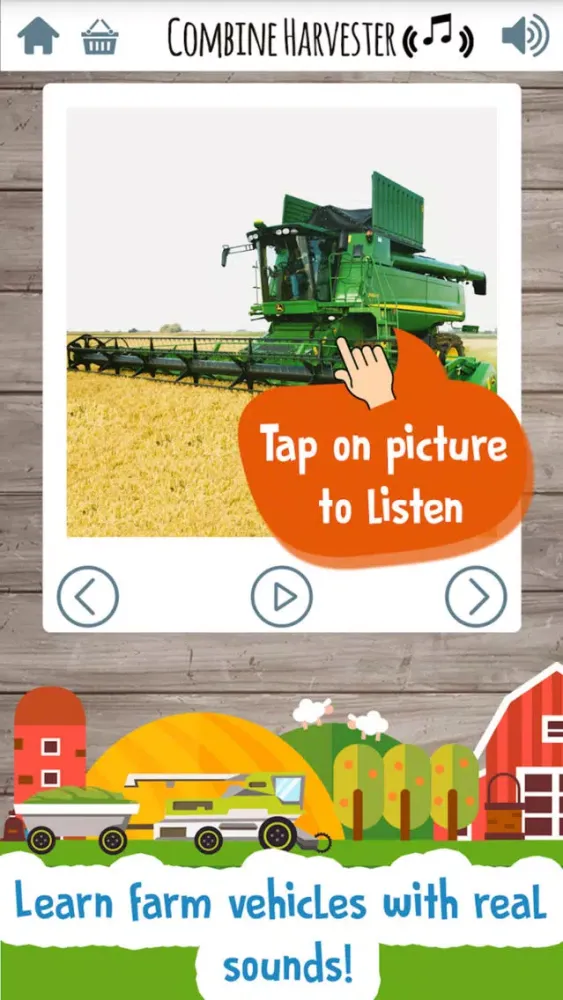 Captures d'écran de Kids Farm Game: Preschool