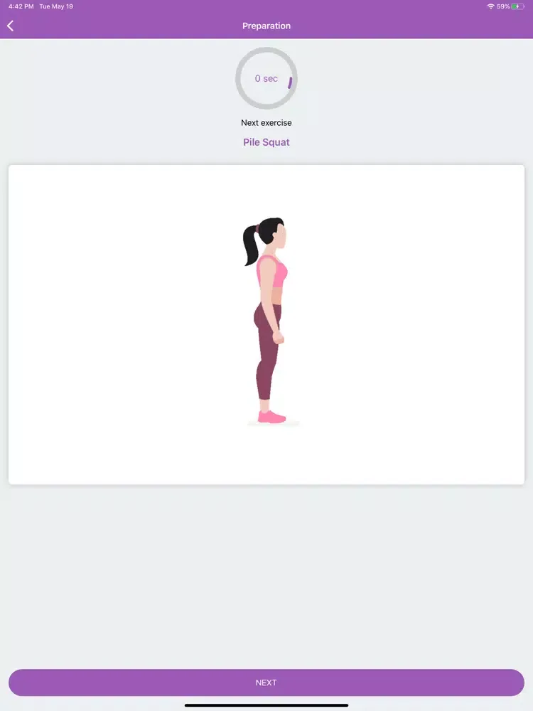 تصاویر 30 Days Workout - Flat Stomach iPad 