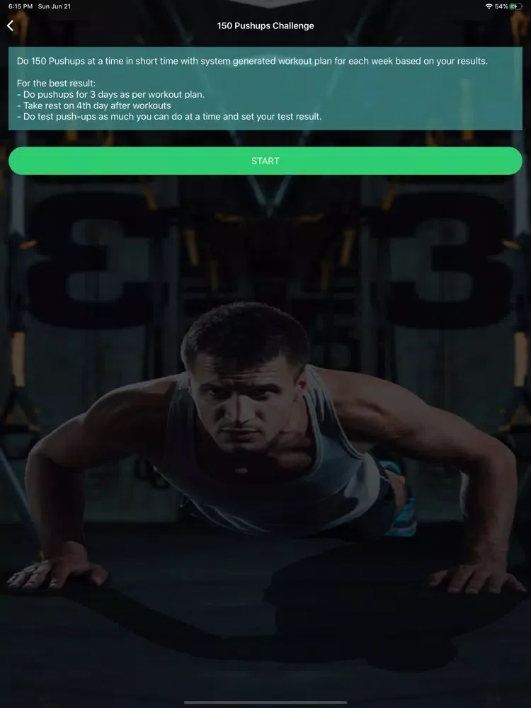 تصاویر Pushups Challenge: Abs Workout iPad 