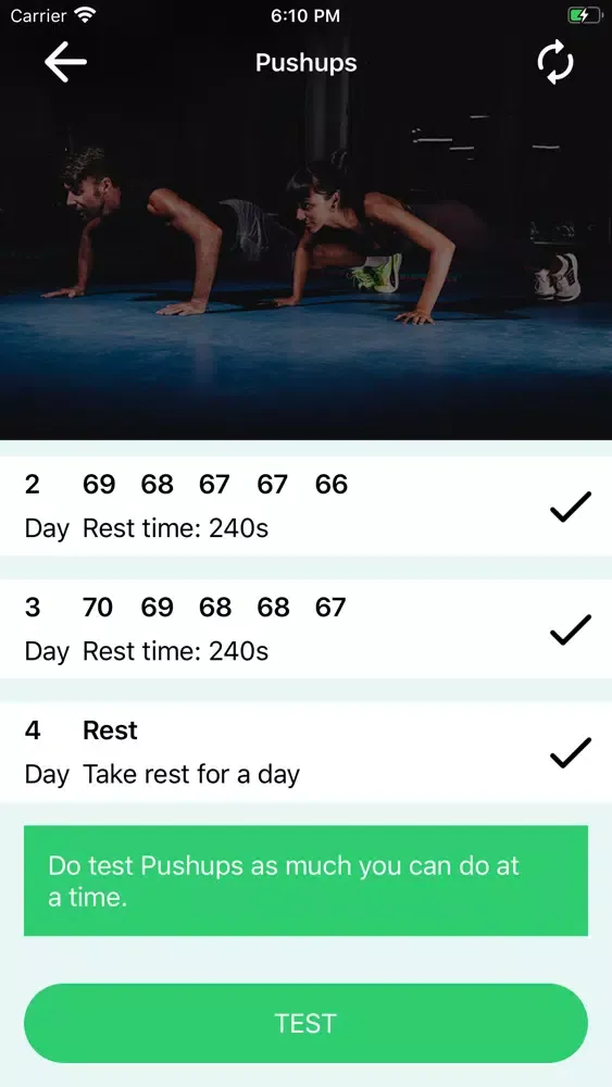 تصاویر Pushups Challenge: Abs Workout