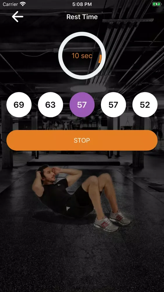 Situps Challenge: Abs Workout スクリーンショット