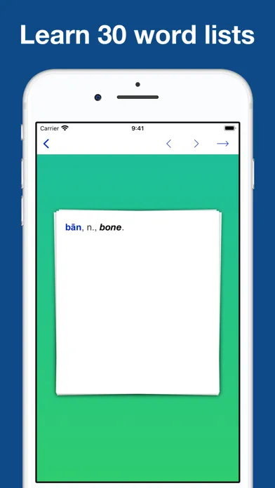 Anglo-Saxon Grammar, Exercise سکرین شاٹس