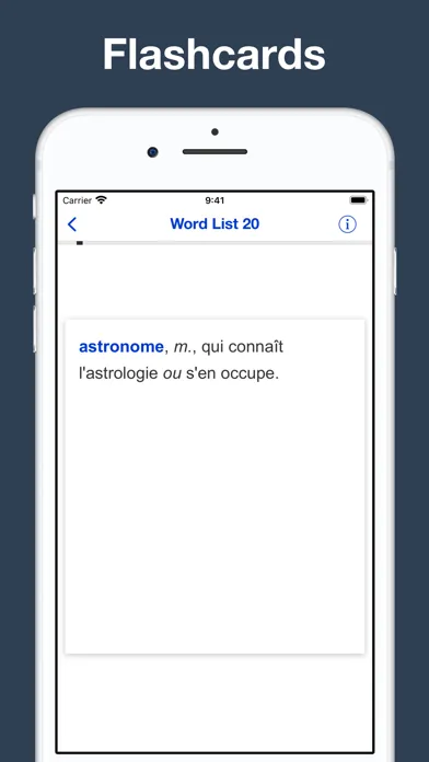 French Grammar and Vocabulary应用截图