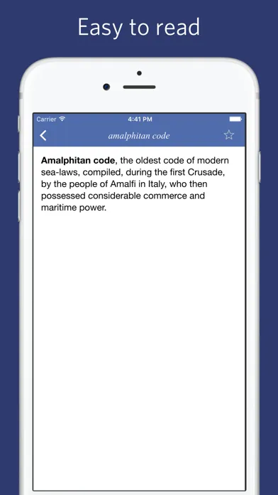 Capturas de tela do Sailor's word book - a nautical terms dictionary