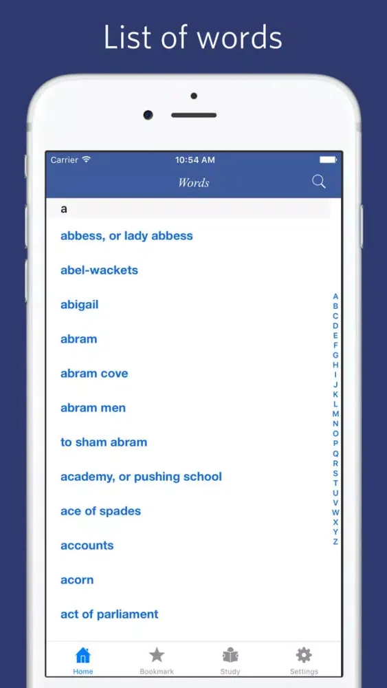 Vulgar Tongue Dictionary - 1811 dictionary of vulgar tongue 스크린샷