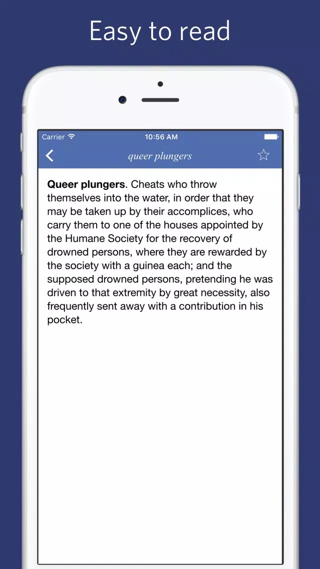 Vulgar Tongue Dictionary - 1811 dictionary of vulgar tongue应用截图