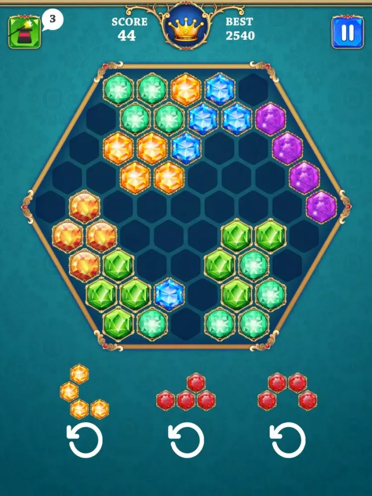 Capturas de pantalla de 100! Block Jewel: Puzzle Ultimate Gems iPad 