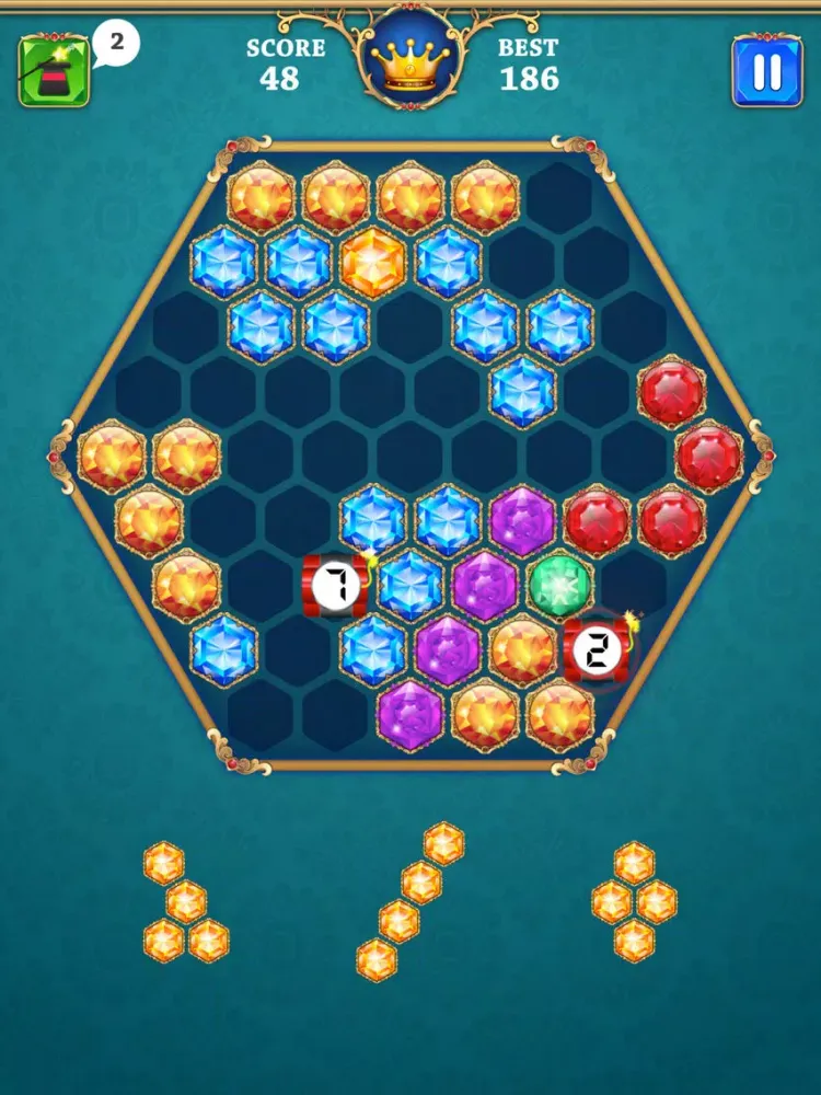 Capturas de pantalla de 100! Block Jewel: Puzzle Ultimate Gems iPad 