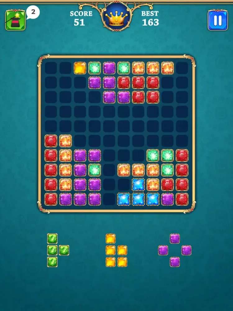 Capturas de pantalla de 100! Block Jewel: Puzzle Ultimate Gems iPad 