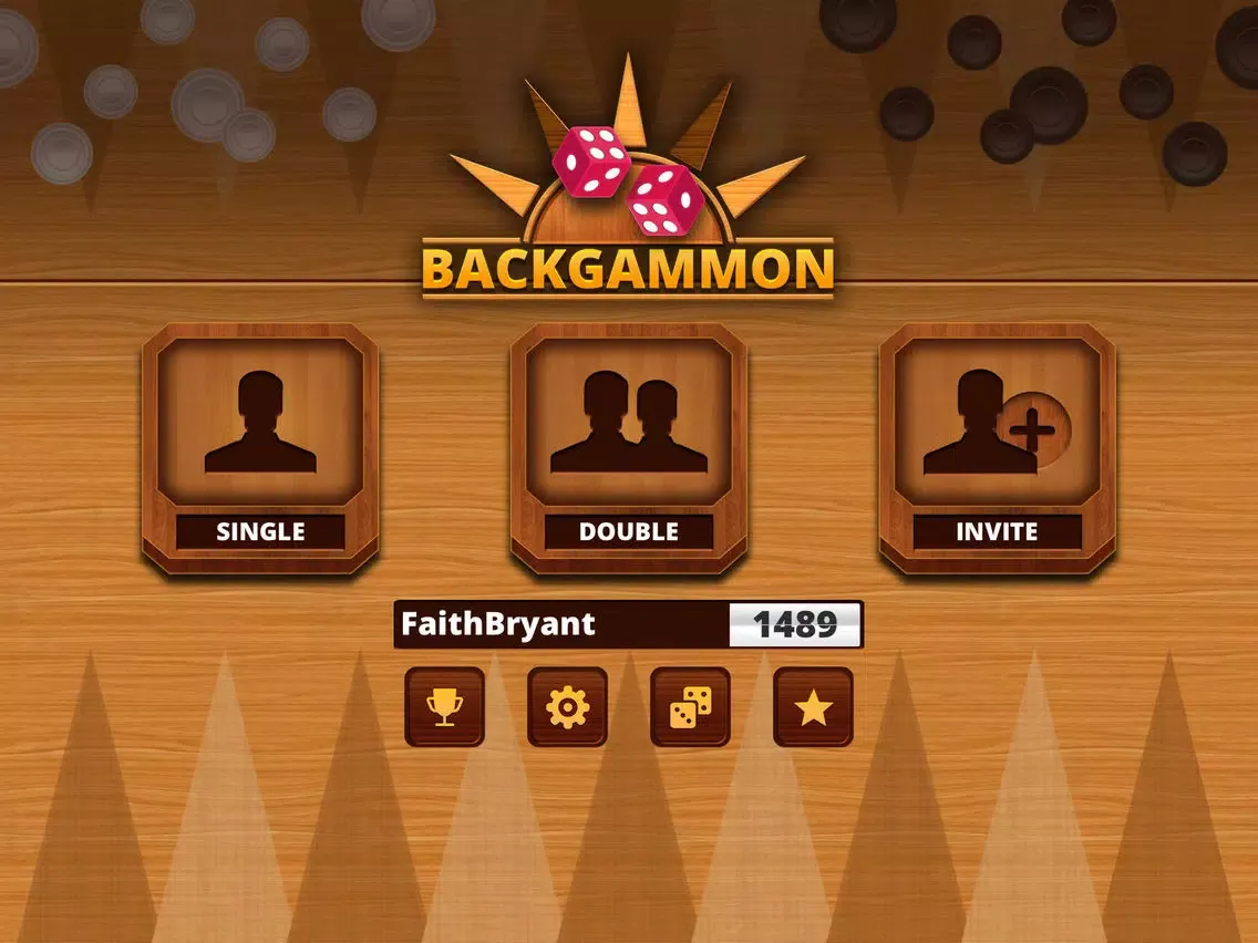 Capturas de pantalla de Backgammon Free with Friends: Online Live Games iPad 