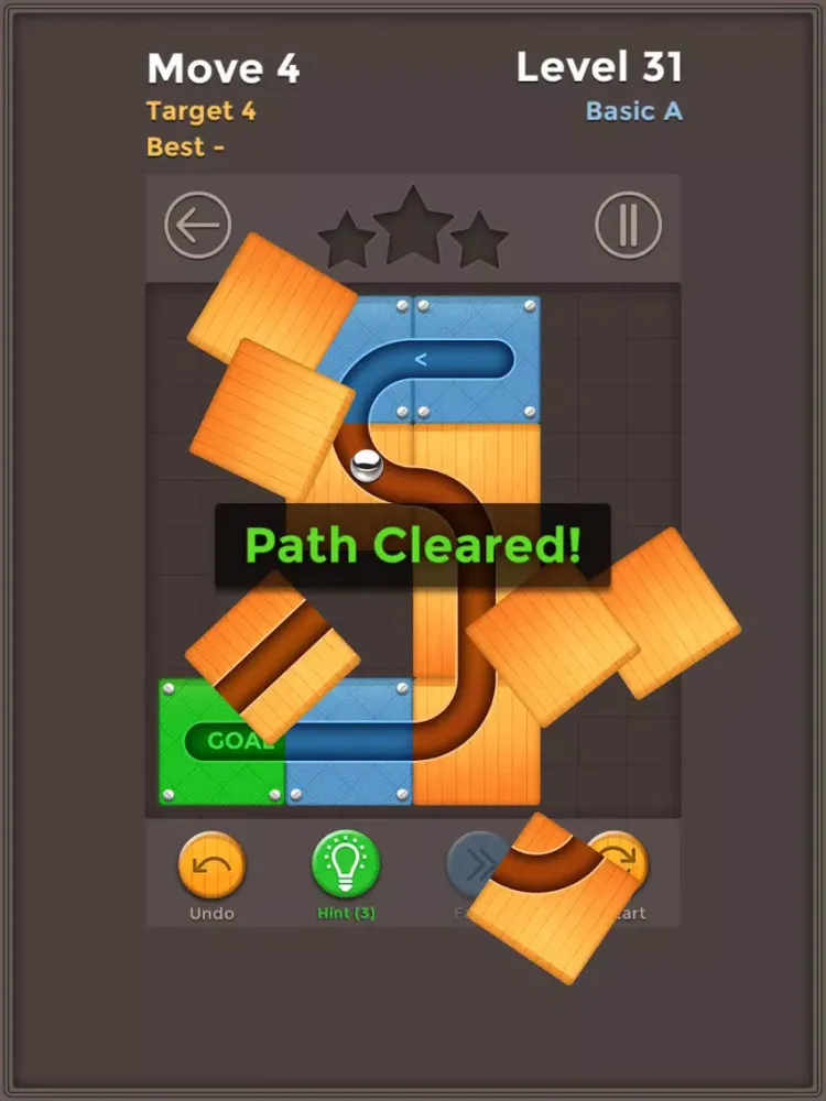 Capturas de tela do Impossible Rolling Ball: Endless Roll the Sky iPad 