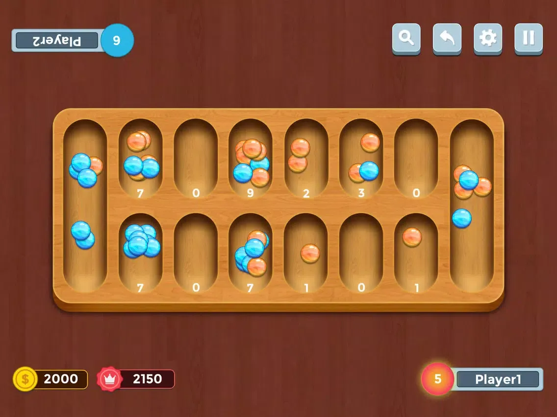 Screenshot di Mancala Online 2 Players: Multiplayer Free Game iPad 