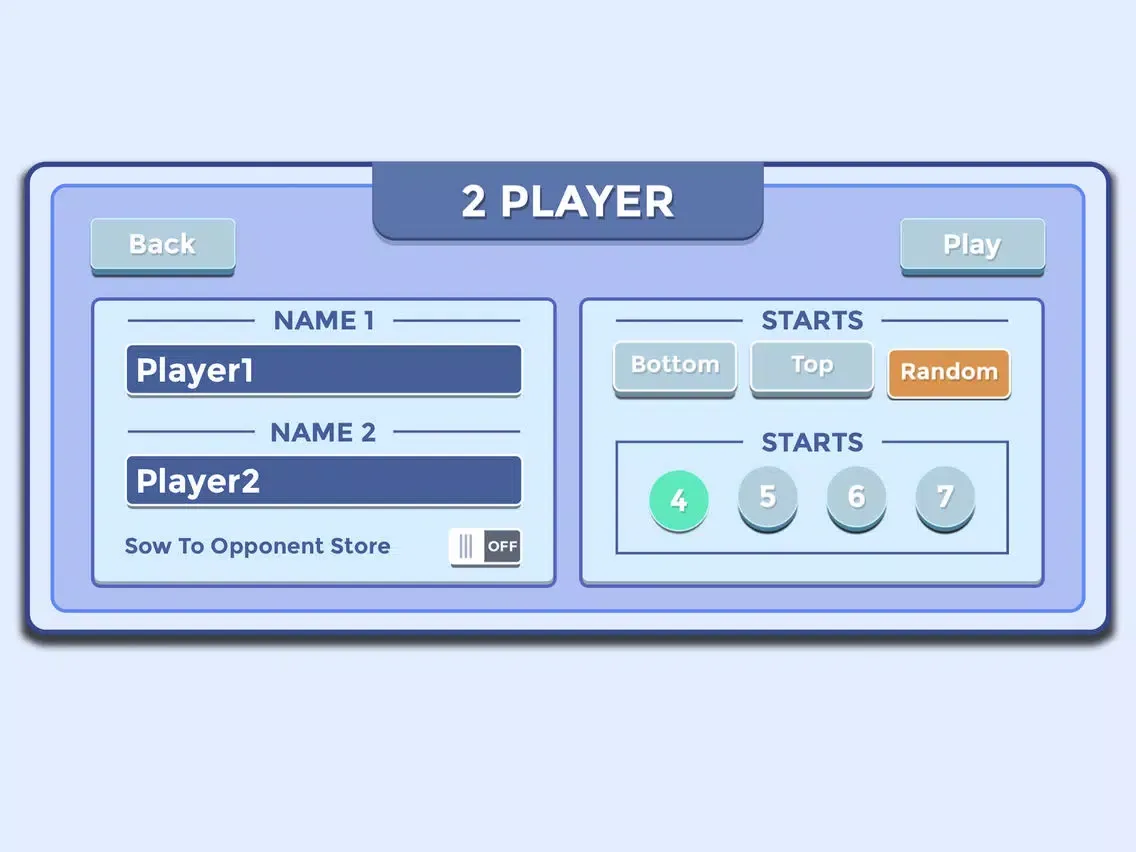 Screenshot di Mancala Online 2 Players: Multiplayer Free Game iPad 