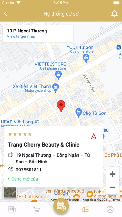 Capturas de tela do Trang Cherry Beauty & Clinic
