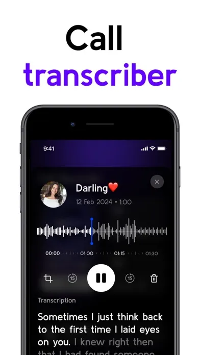 Screenshot di Call Transcriber, Recorder