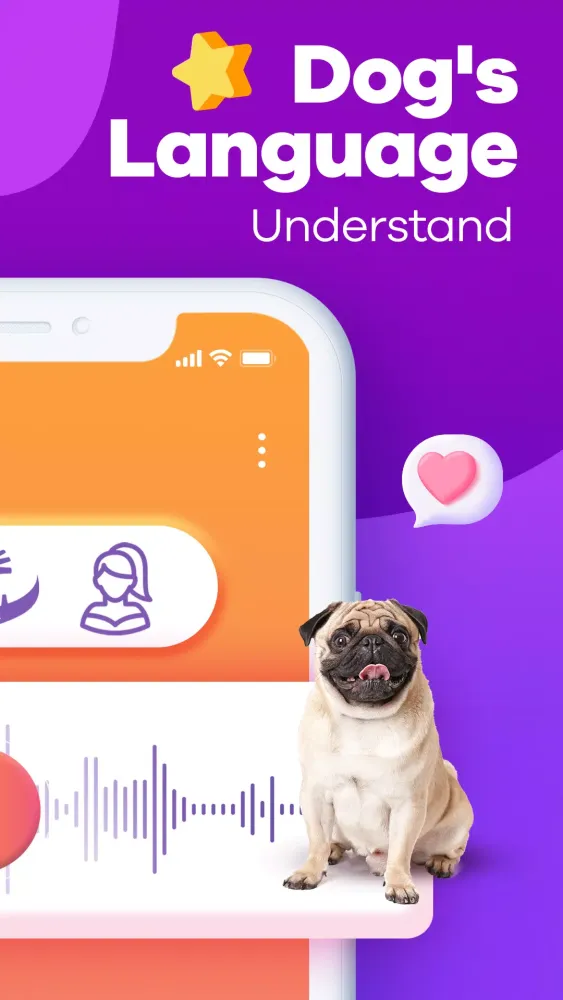 Ảnh chụp màn hình của Human to Dog Translator