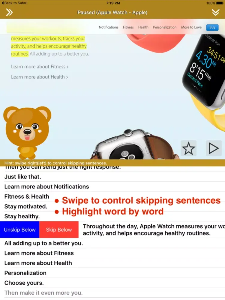 Translate 2 Pro for Safari iPad  Ekran Görüntüleri