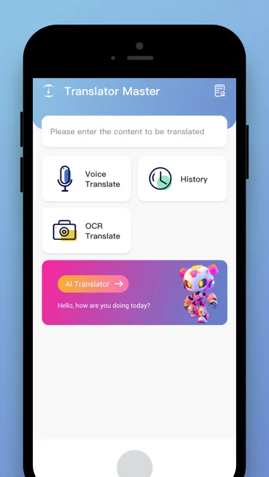 AI Translator Master - AI Text سکرین شاٹس