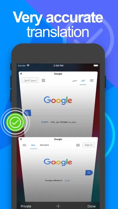 Captures d'écran de Translate - Translator Browser