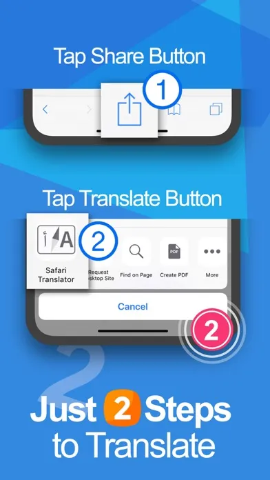 Captures d'écran de Translate - Translator Browser