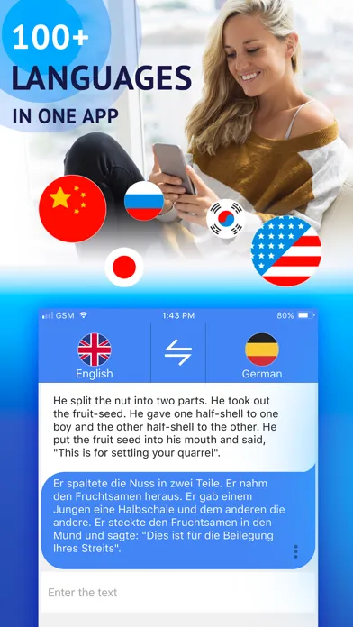 Capturas de pantalla de Speak Worldwide - Translator