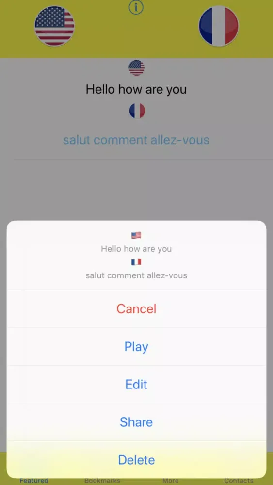 ภาพหน้าจอของ Voice To Translate