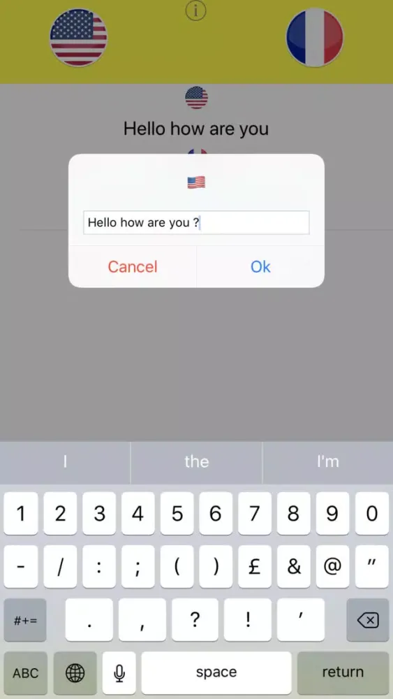 ภาพหน้าจอของ Voice To Translate
