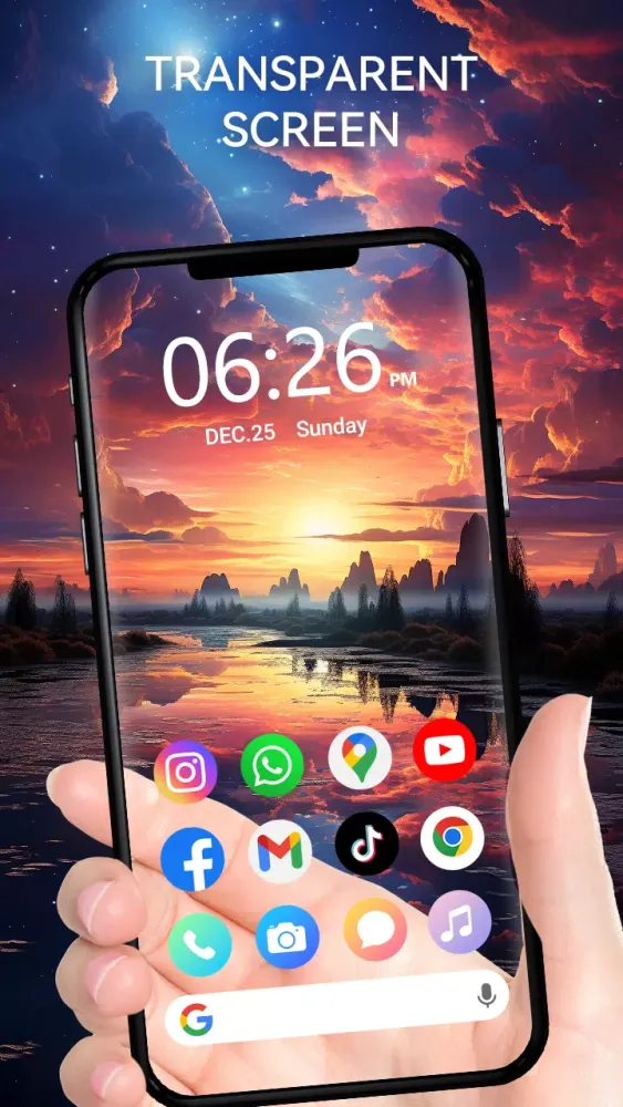Captures d'écran de Transparent - Live Wallpapers