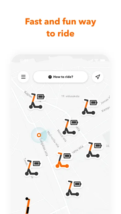 Capturas de pantalla de TRANSPO - Smart eSharing