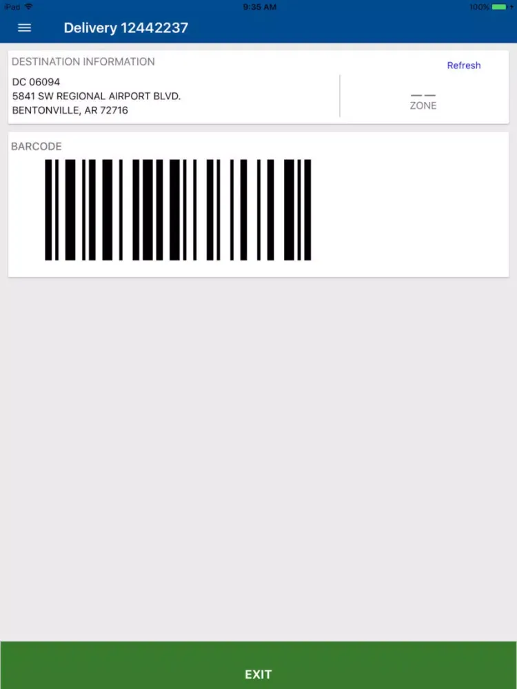 Screenshot di NTransit iPad 