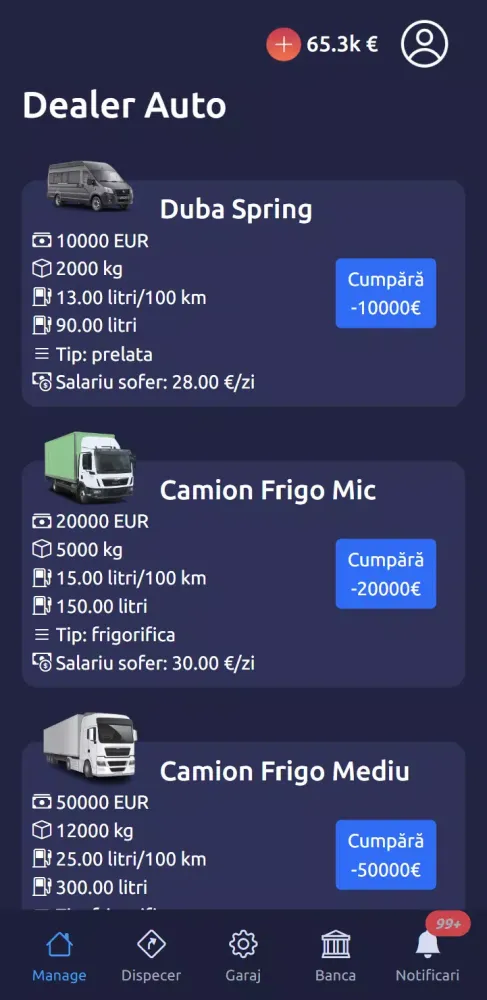 Transport Empire Manager 스크린샷