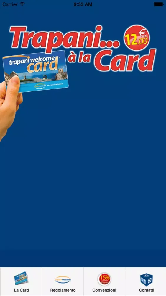 Скриншоты Trapani Welcome Card