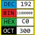 Binary Calculator Hex Decimal