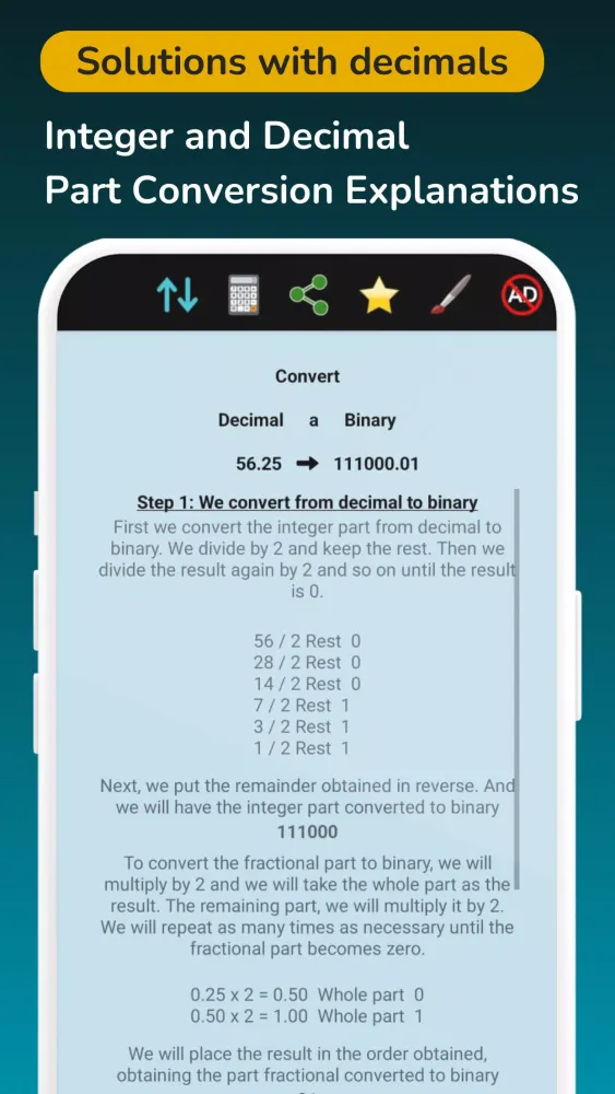 Binary Calculator Hex Decimal Screenshots