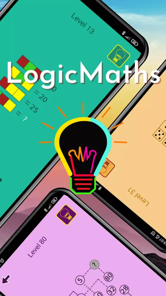 Captures d'écran de LogicMath: Maths logic riddles