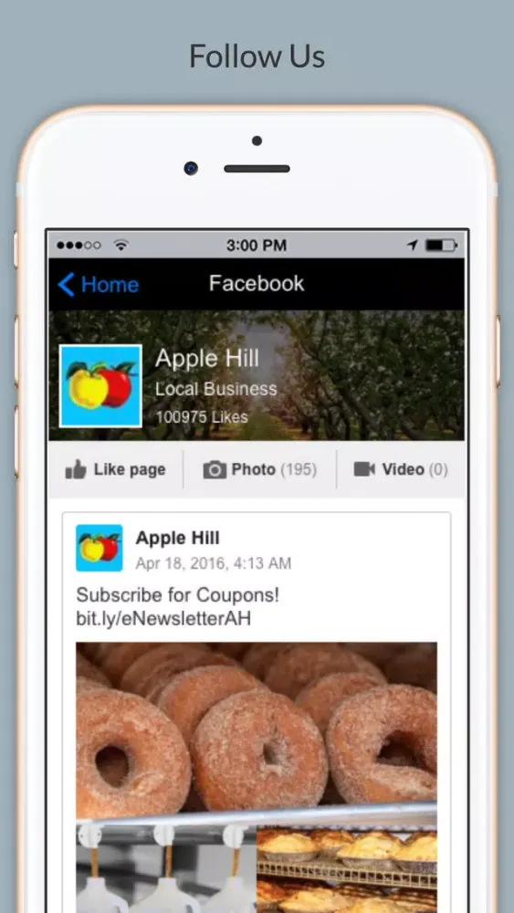 Ảnh chụp màn hình của Apple Hill