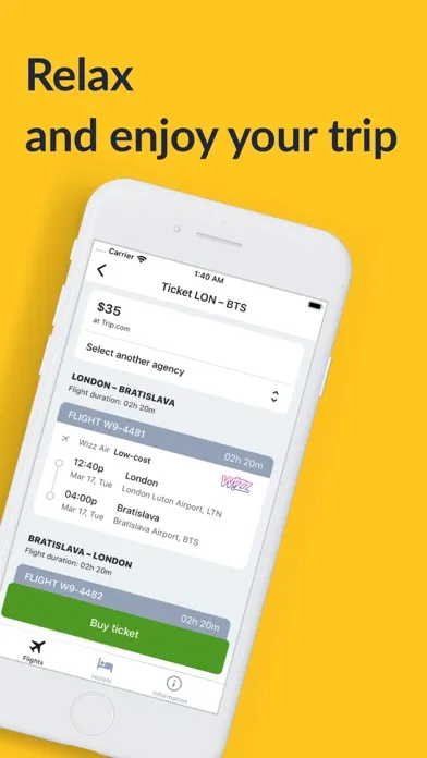 Capturas de tela do Cheap flights・Top Airlines