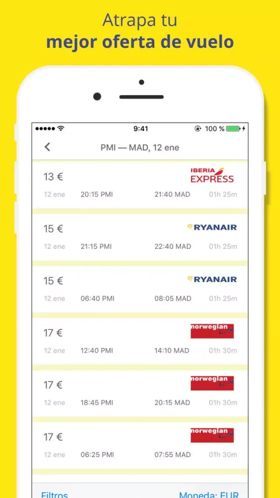 تصاویر Fly España — Billetes de avión para Europa y Flybe