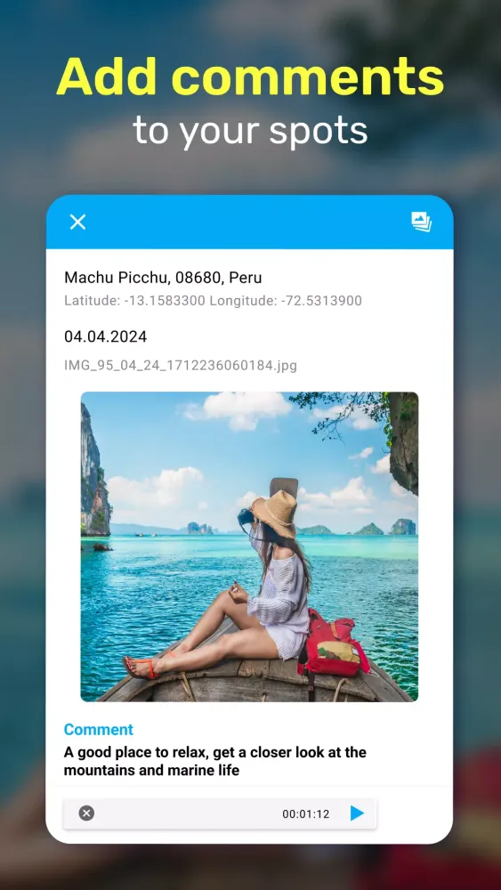 GPS Camera - GeoTag Map Screenshots