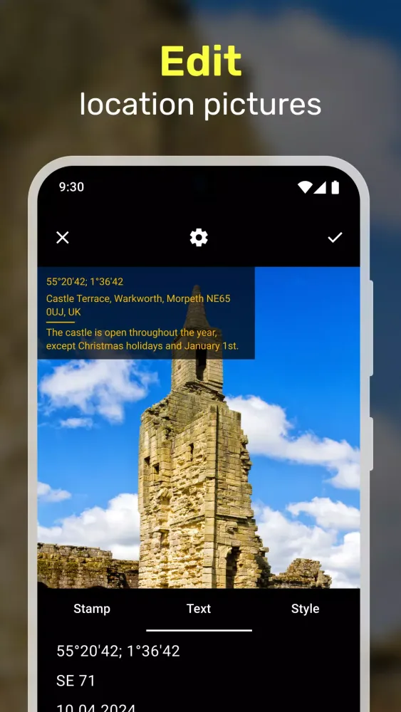 GPS Camera - GeoTag Map Screenshots