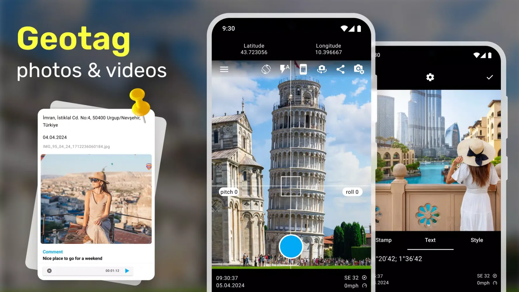 GPS Camera - GeoTag Map Screenshots