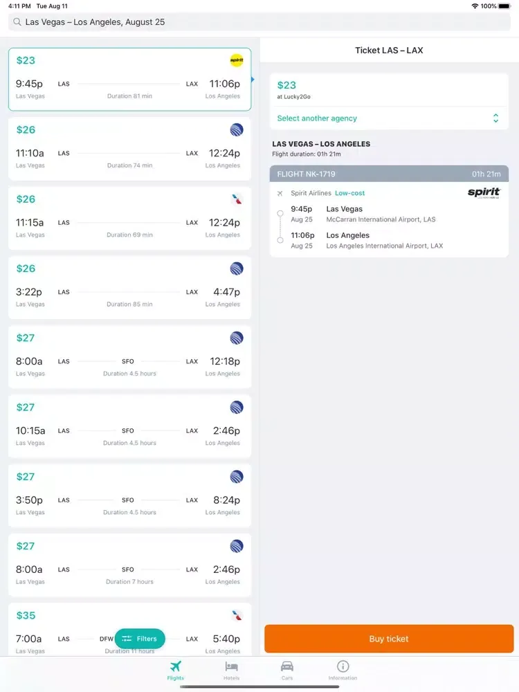 대한 항공권 — 특가알림 앱, 특가정보 iPad  স্ক্রিনশট